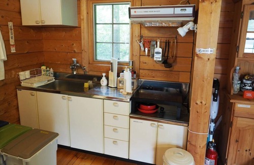 Hoki-cho House | Cozy Log House for Glamping in Yonago, Tottori