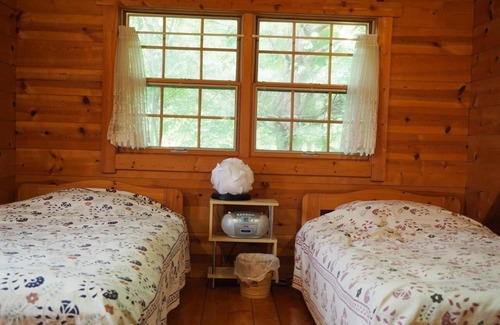 Hoki-cho House | Cozy Log House for Glamping in Yonago, Tottori