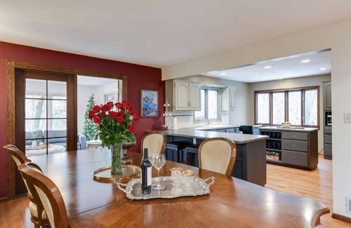 Webster House | Expansive Estate with Spa and Nature Views Near MSP