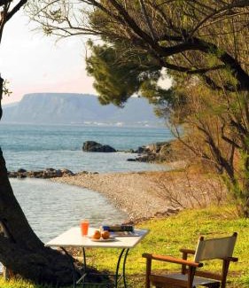 Mytilene Villa | Elegant Seafront Villa with Ocean View and High Ratings