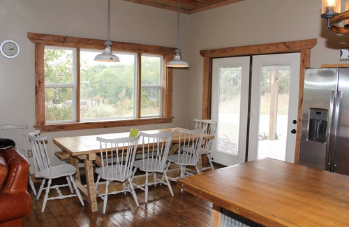 Marceline Cabin | Discover a Sweet Missouri Retreat with Pool and Spa Access