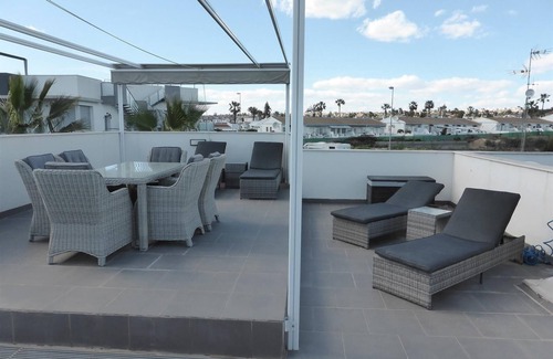 Quesada Villa | Modern Villa with Lake View, Pool & Garden Oasis