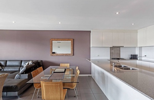 Fingal Bay Apartment | Modern Penthouse with Ocean Views and Pool Access