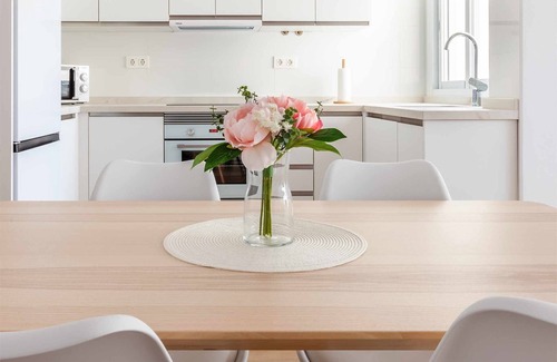 Torre del Mar Apartment | Discover A&n Santa Fé: Pet Friendly with Pool & Spa