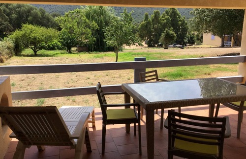 Sartene Apartment | Cozy Ground Floor Apartment with Ocean View Terrace