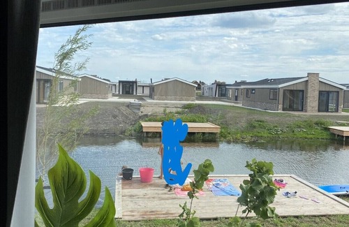 Municipality of Kampen House | Family-Friendly Chalet by the Lake in Kampen, Netherlands
