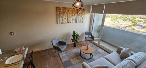 Chillan Apartment | Convenient Stay Steps from Plaza de Armas for Families