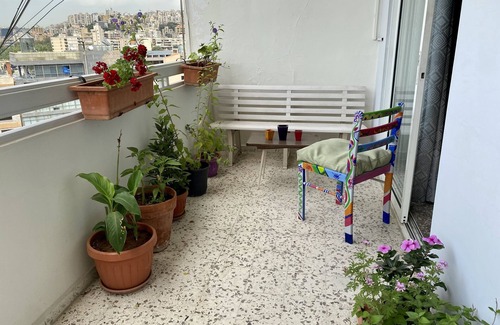 Antelias Apartment | Relax in a Penthouse with Mediterranean Views