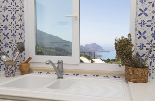 Cefalu Villa | Ideal Retreat with Ocean Views and Organic Garden Amenities