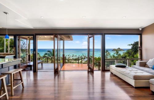 Lanikai House | Relaxing Oceanfront Escape: Where Heaven Meets the Sea