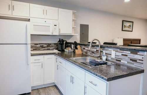 Sitka Condo | Top-Rated Quad-Plex with Pet-Friendly Studio Living