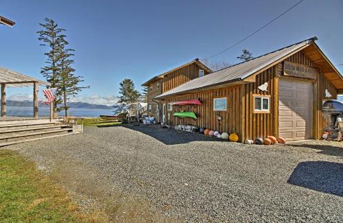 Coffman Cove Apartment | Serene Retreat with Ocean View at Peaceful PoW Location
