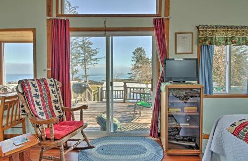 Coffman Cove Apartment | Serene Retreat with Ocean View at Peaceful PoW Location