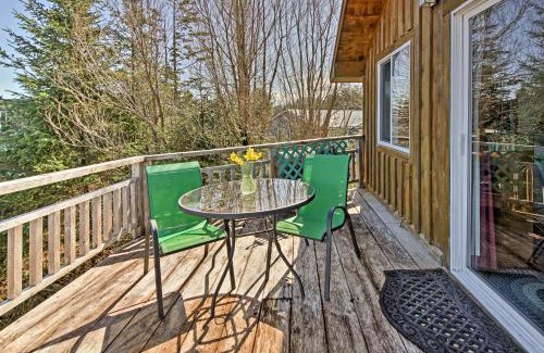 Coffman Cove Apartment | Serene Retreat with Ocean View at Peaceful PoW Location