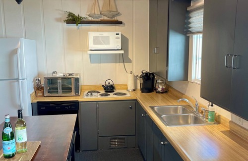 Saugatuck House | Convenient Downtown Retreat with Ocean View and Yard