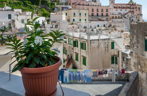 Atrani Apartment | Steps from the Sea: Pet-Friendly Hotel with Ocean Views