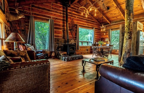 Livingston Cabin | Authentic Montana Retreat with Spa and Pet-Friendly Options