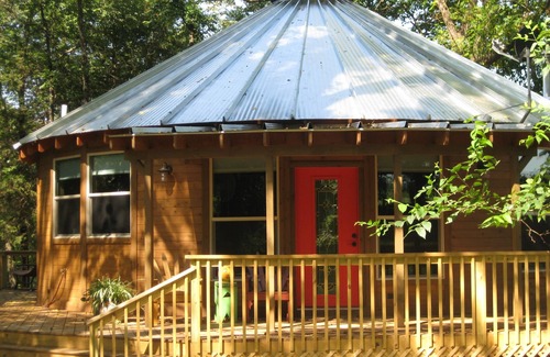 Wesley Cabin | Experience Yurt Living Amidst Scenic Wooded Bliss