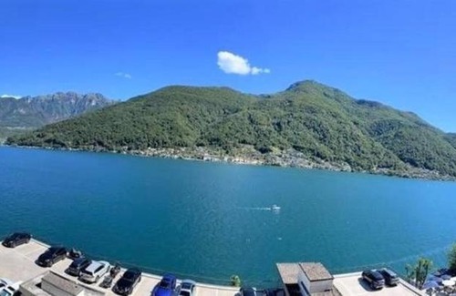 Vico Morcote Apartment | Experience A13Apt La Farfalla: Poolside Bliss Awaits