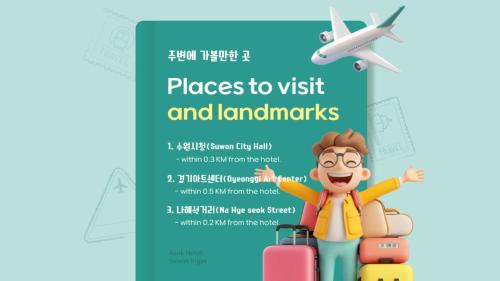 Ingye-dong Hotel | Budget-Friendly Resting Cozy Hotel with Hot Tub in Suwon