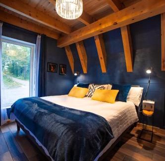 Alban Ski Chalet | AAT - Timber A-Frame Cabin on French River