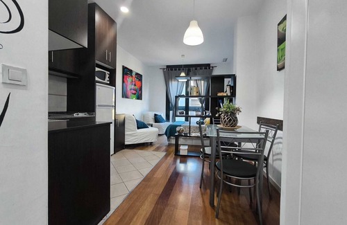 Alicante City Centre Apartment | Oceanfront ABAD STUDIO with Santa Barbara Castle Views