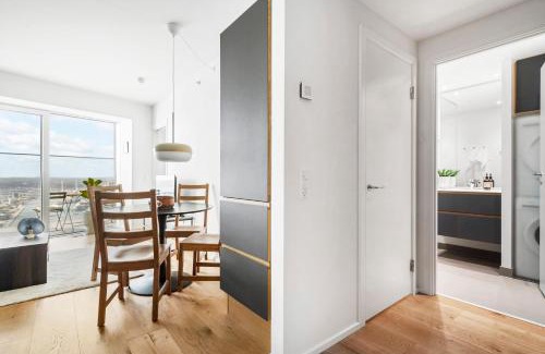 Aarhus C Apartment | Sky-High Retreat: Above the Clouds on 42nd Floor