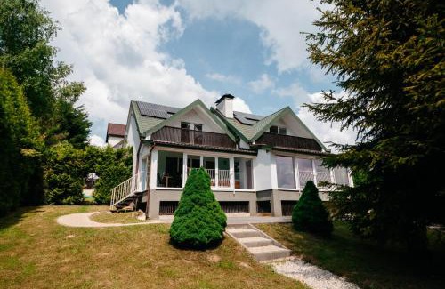 Solina Villa | Inviting Abramówka with Hot Tub & Pet-Friendly Features