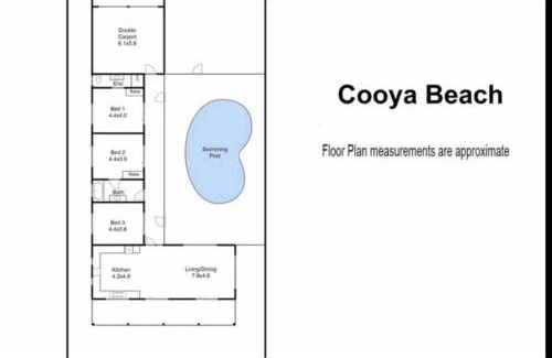 Cooya Beach House | Oceanfront Family Retreat with Pool at Cooya Beach