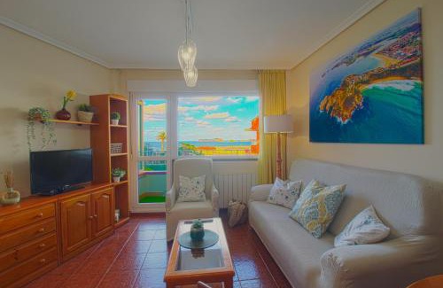 Suances Apartment | Idyllic Acacios en La Concha with Oceanfront Pool Views