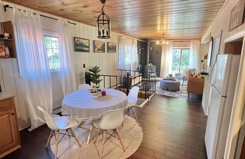 Brownfield House | Access to Pequawket Pond with a large yard