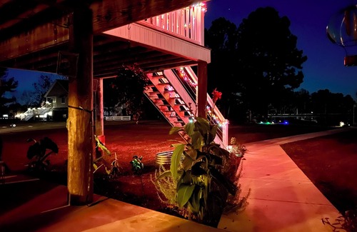 Andalusia House | Accessible lake-front 4 bedroom home with TONS of outdoor covered space!