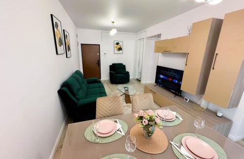 Pipera Apartment | Elegant 3-Bedroom Apartment with Oceanfront Views