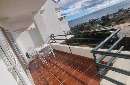 Alcorrin Condo | Cozy Apartment with Sea View in Manilva - Pet Friendly Stay