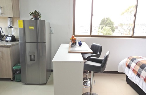 Engativa Apartment | Cozy Loft Near El Dorado Airport with Kitchen Amenities