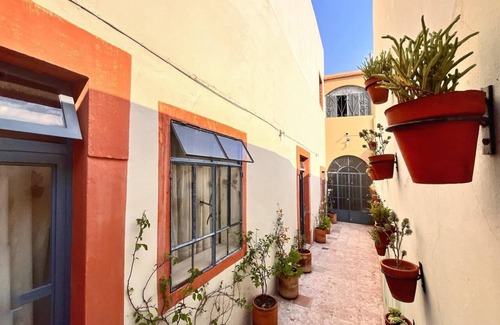 La Cruz Apartment | Cozy Loft Retreat in the Heart of Querétaro with Spa Feature