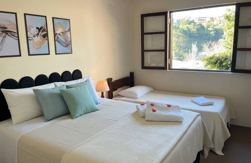 Jaguaribe Hotel | Cozy Aconchego Monte Suíço with Ocean View & Dining