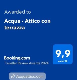 Castello Apartment | Stunning Acqua Attico with Terrace - Guest Rated 9.9/10
