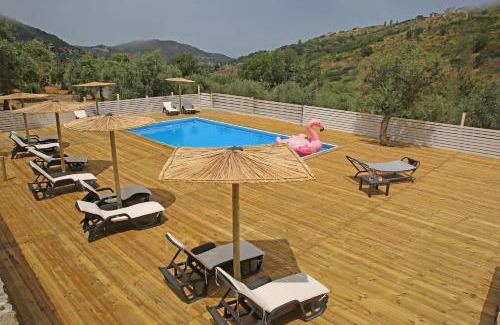 Laureana Cilento Cabin | Top-Rated Acquasanta Relais with Oceanfront Pool Views