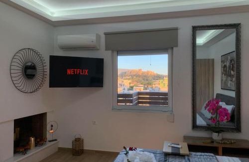 Kerameikos Apartment | Memorable Views at Acropolis Vista Haven - Family Friendly Stay