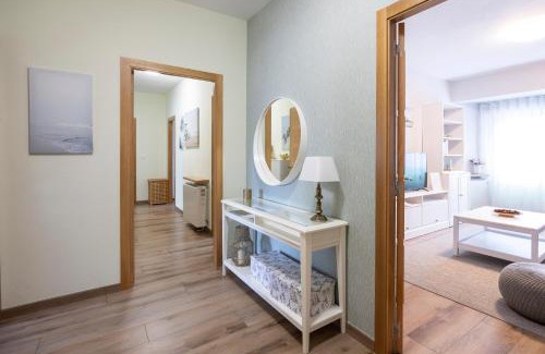 A Estrada Apartment | Discover Adeinés Viviendas: Family-Friendly Retreat with 9.4 Rating