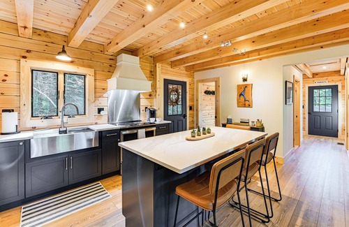 Chestertown Cabin | Adirondack Lakefront Cabin – Modern Luxe Family Escape near Gore & Lake George