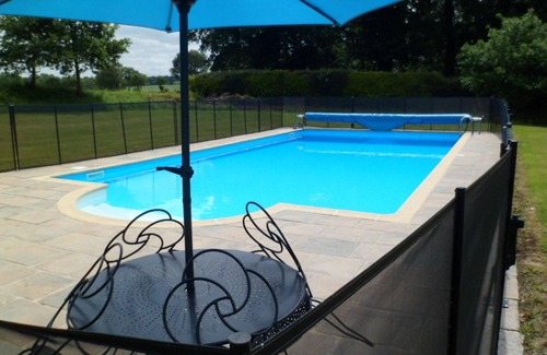 Saint-Nicolas-du-Pelem House | Adjoining houses with heated pool, WIFI, child friendly