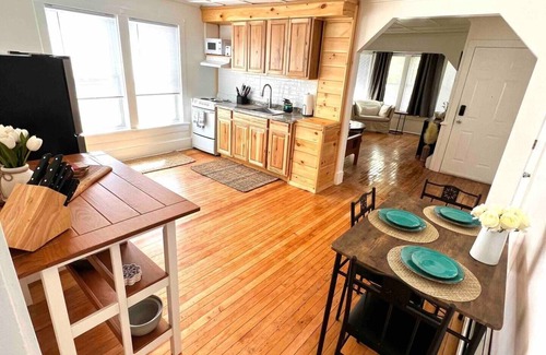 Saranac Lake Apartment | Guest Rated: ADK Lux Suite - Downtown 1BR with Lake View