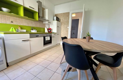 Belfort Apartment | Adorable 3-bedroom apartment, WiFi in Belfort, 5minutes from old town