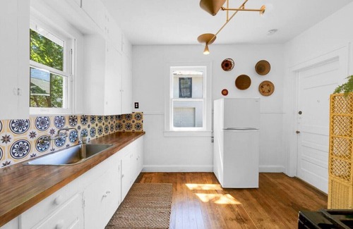 Cherrywood House | Charming Bungalow Near UT with Spa and Pet-Friendly Amenities