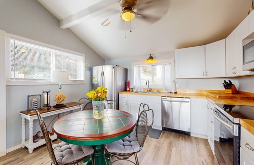Port Orford House | Charming Nautical Retreat with Hot Tub and Ocean Views