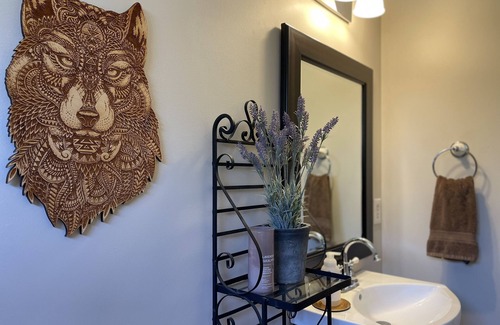 Bumpass House | Experience Adventure at a River Oasis with Hot Tub & Trails