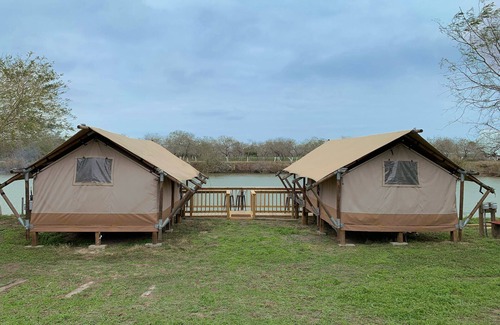 Port Isabel Cabin | Adventure Glamping: Safari Tent Near SpaceX