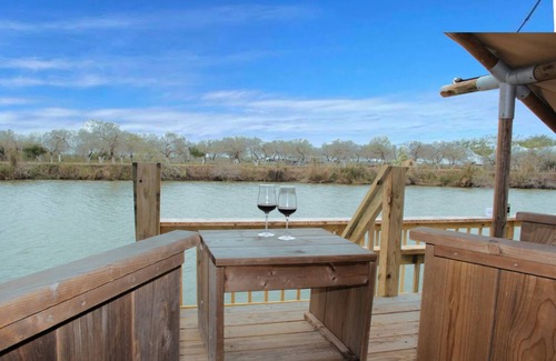 Port Isabel Cabin | Adventure Glamping: Safari Tent Near SpaceX